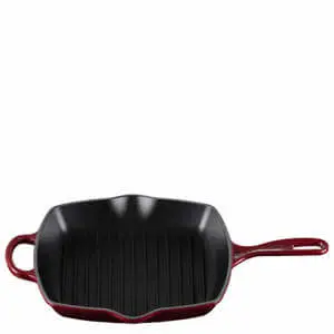 Le Creuset Signature Rhône Cast Iron Square Grillit 26cm